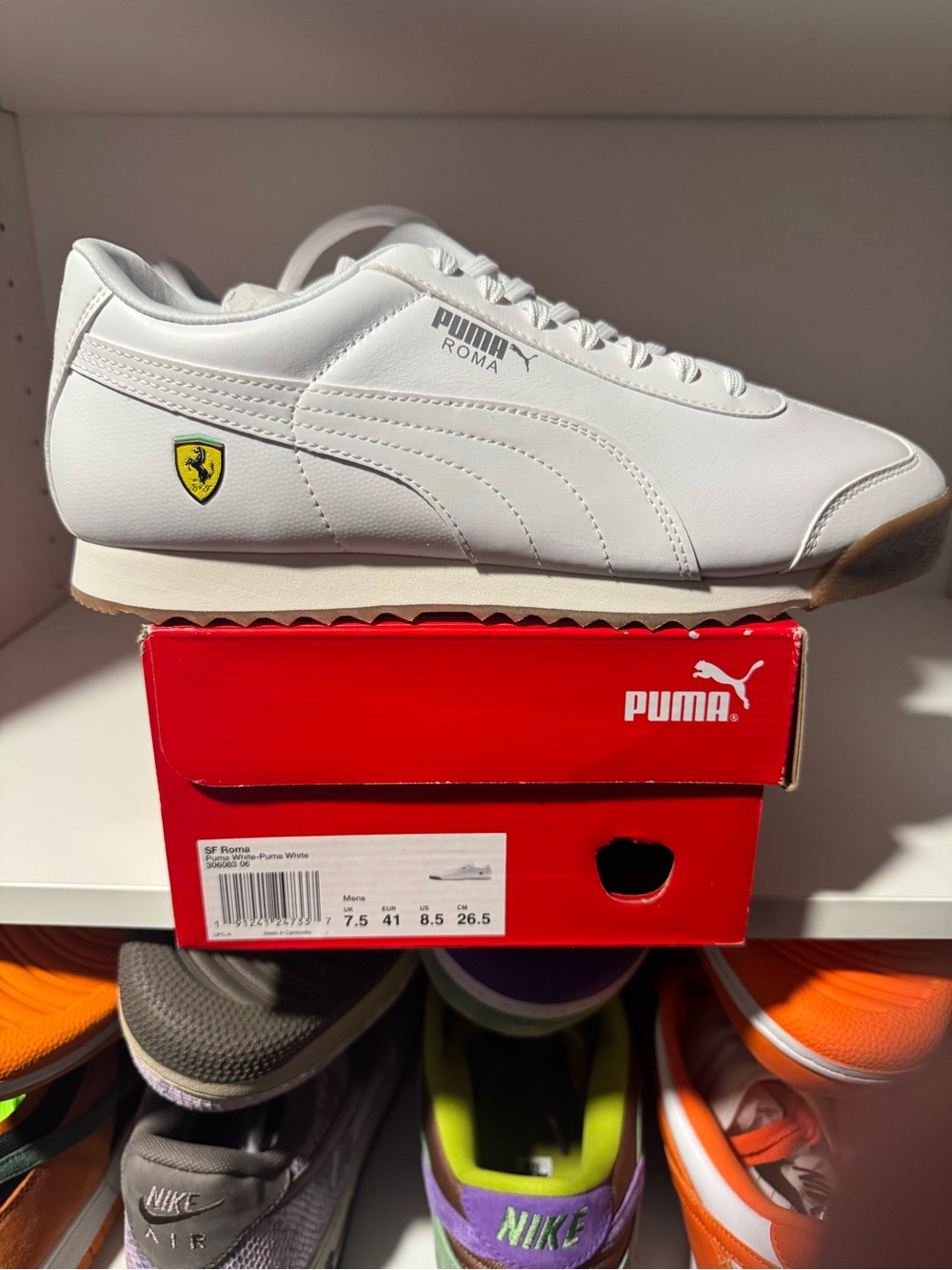 Puma Roma Men’s Sneakers — Ferrari